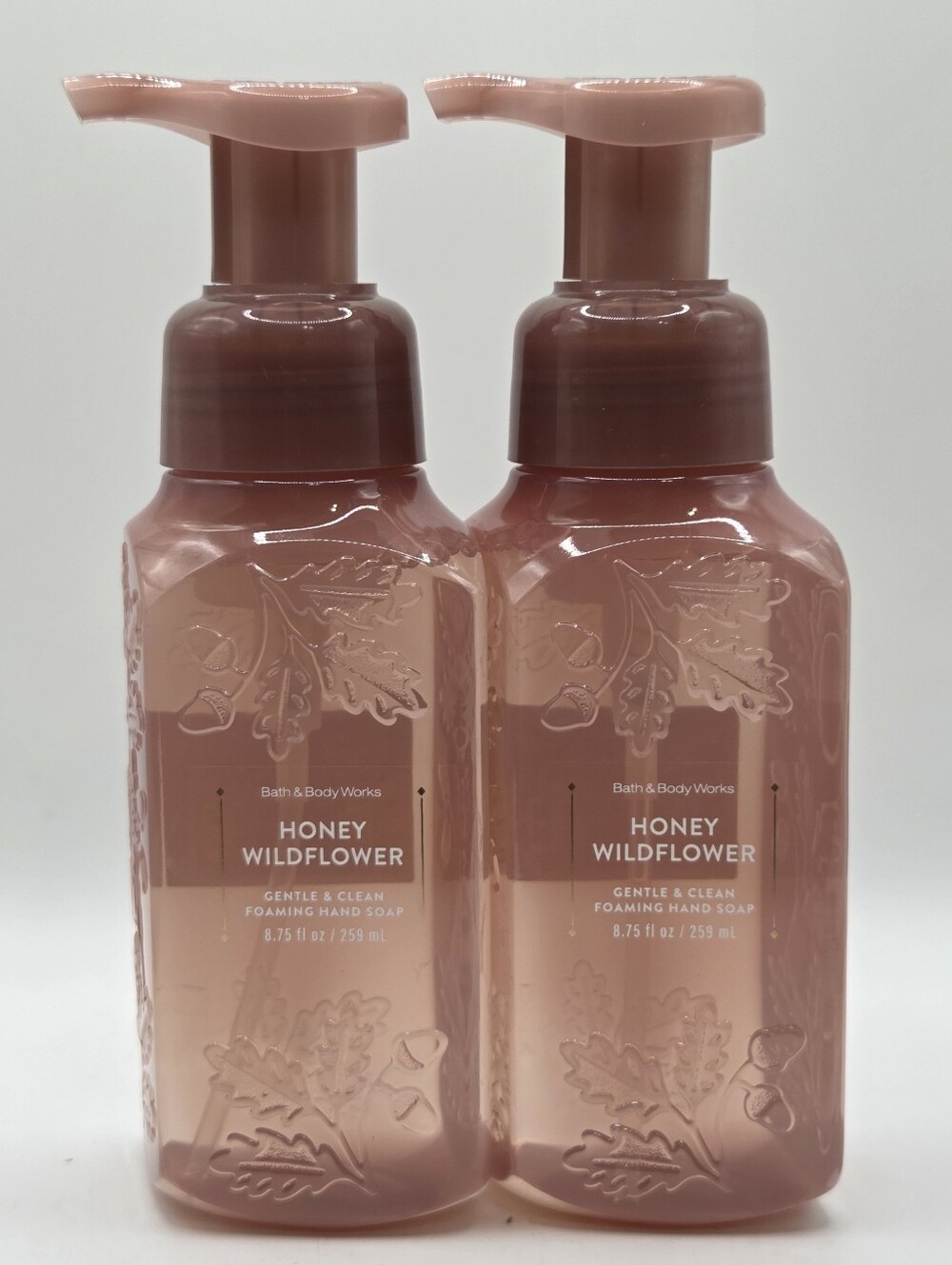 Bath & Body Works Honey Wildflower Foaming Hand Soap 2PC New!!